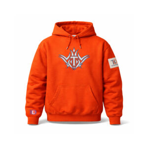 heavyweight hoodie with Applique design
