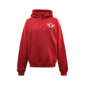Hoodie with glitter logo